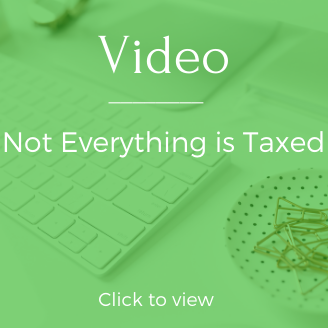 Not Everything is Taxed
